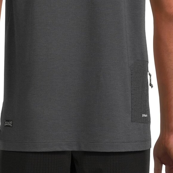 Athletic Works, DRIWorks, Men's Jacquard Pocket Tee with Short Sleeves XXL NWT - Picture 3 of 5